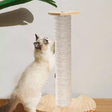 Maxbell Maxbell Cat Scratch Post Wear Resistant Playing Toy Interactive Toy Scratcher Column Gray