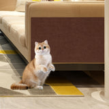 Maxbell Maxbell Cat Scratch Mat Trimmable Cat Scratch Post Carpet for Stairs Carpets Wall dark brown