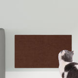 Maxbell Maxbell Cat Scratch Mat Trimmable Cat Scratch Post Carpet for Stairs Carpets Wall dark brown