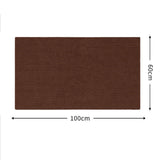 Maxbell Maxbell Cat Scratch Mat Trimmable Cat Scratch Post Carpet for Stairs Carpets Wall dark brown