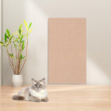 Maxbell Maxbell Cat Scratching Mat Trimmable Scratch Resistant Sofa Protector for Chair Home Khaki