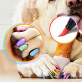 Maxbell Maxbell Dog Nail Polish Pen for Puppy and Cat Quick Drying 3 in 1 Water based Brush Tip