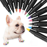 Maxbell Maxbell Dog Nail Polish Pen for Puppy and Cat Quick Drying 3 in 1 Water based Brush Tip