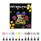 Maxbell Maxbell Dog Nail Polish Pen for Puppy and Cat Quick Drying 3 in 1 Water based Brush Tip