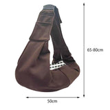 Maxbell Maxbell Pet Sling Carrier Comfortable Carrying Tote for Outdoor Shopping Daily Walks coffee