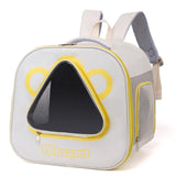 Maxbell Maxbell Cat Carrier Backpack for Dogs Puppy Rabbits Cat Puppy Bag for Travel Outdoor Yellow