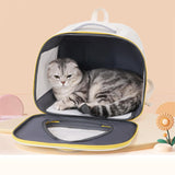 Maxbell Maxbell Cat Carrier Backpack for Dogs Puppy Rabbits Cat Puppy Bag for Travel Outdoor Yellow