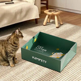 Maxbell Maxbell Disposable Cat Litter Box Travel Kitten Potty Toilet for Hamster Rabbit Cats L dark green