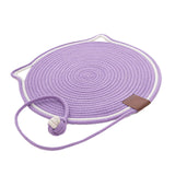 Maxbell Maxbell Cat Scratch Mat Pet Supplies Cat Scratching Pad for Indoor Cats Couch Stairs Purple