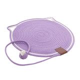 Maxbell Maxbell Cat Scratch Mat Pet Supplies Cat Scratching Pad for Indoor Cats Couch Stairs Purple
