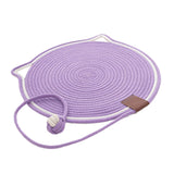Maxbell Maxbell Cat Scratch Mat Pet Supplies Cat Scratching Pad for Indoor Cats Couch Stairs Purple
