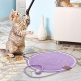Maxbell Maxbell Cat Scratch Mat Pet Supplies Cat Scratching Pad for Indoor Cats Couch Stairs Purple