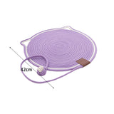 Maxbell Maxbell Cat Scratch Mat Pet Supplies Cat Scratching Pad for Indoor Cats Couch Stairs Purple