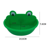 Maxbell Maxbell Parrot Feeding Dispenser Food Water Feeding Bowl for Lovebirds Small Parrots
