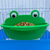 Maxbell Maxbell Parrot Feeding Dispenser Food Water Feeding Bowl for Lovebirds Small Parrots