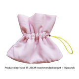 Maxbell Maxbell Cat Collar Adjustable Waterproof Kitten Neck Cover for Cat Rabbit Small Dogs M Pink