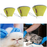 Maxbell Maxbell Cat Cone Collar Cat Neck Circle Cat Collar for Beauty Trimming Bathing Puppy M