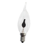 Maxbell Maxbell E14 Flame Shaped Light Bulb Replacement Bulb for Dining Room Bedroom Outdoor 118mm