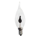 Maxbell Maxbell E14 Flame Shaped Light Bulb Replacement Bulb for Dining Room Bedroom Outdoor 118mm