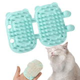 Maxbell Maxbell Pet Rubbing Corner Grooming Comb Cat Grooming Shedding Brush for Indoor Cats Green