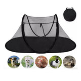 Maxbell Maxbell Dog Tent House with Storage Pouch Pet Enclosure for Park Deck Outdoor Indoor yellow