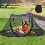 Maxbell Maxbell Dog Tent House with Storage Pouch Pet Enclosure for Park Deck Outdoor Indoor yellow