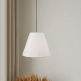 Lamp Shade Cloth Light Cover Floor Lamp Lampshade for Bedroom Home Apartment White