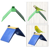 Maxbell Maxbell 5 Pieces Pigeon Rest Stand Bird Standing Rack for Training Lovebirds Pigeons green