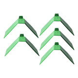 Maxbell Maxbell 5 Pieces Pigeon Rest Stand Bird Standing Rack for Training Lovebirds Pigeons green