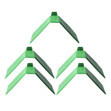 Maxbell Maxbell 5 Pieces Pigeon Rest Stand Bird Standing Rack for Training Lovebirds Pigeons green
