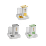 Maxbell Maxbell Food Feeder and Water Dispenser for Indoor Cats Automatic Pet Water Fountain Yellow