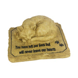 Maxbell Maxbell Cat Memorial Stone Lightweight Presents Sympathy Decoration Cat Grave Marker without Hole