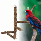 Maxbell Maxbell Bird Perch Stand Lightweight Parrot Play Stand for Cockatiels Finches Macaws