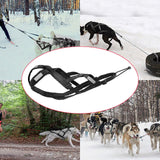 Maxbell Maxbell Dog Weight Pulling Harness Sled Harness Sturdy for Skijoring Bike Joring Black XL