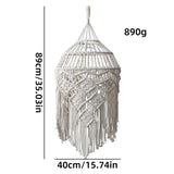 Maxbell Maxbell Boho Lamp Shade Gift Handmade Woven Lights Cover for Hotel Coffee Restaurant