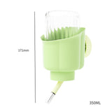 Maxbell Maxbell Automatic Rabbit Water Drinker Feeder Water Feeder for Quail Chicken Hamster 350ml green
