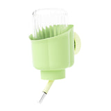 Maxbell Maxbell Automatic Rabbit Water Drinker Feeder Water Feeder for Quail Chicken Hamster 350ml green