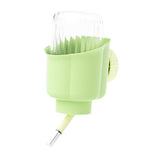 Maxbell Maxbell Automatic Rabbit Water Drinker Feeder Water Feeder for Quail Chicken Hamster 350ml green