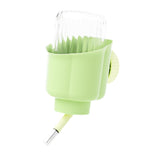 Maxbell Maxbell Automatic Rabbit Water Drinker Feeder Water Feeder for Quail Chicken Hamster 350ml green