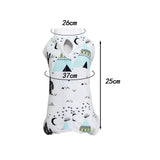 Maxbell Maxbell Cat Recovery Suit Cat Bodysuit Vest for Male and Female Dogs Female Cat Plant Pattern S