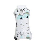 Maxbell Maxbell Cat Recovery Suit Cat Bodysuit Vest for Male and Female Dogs Female Cat Plant Pattern S