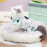 Maxbell Maxbell Cat Recovery Suit Cat Bodysuit Vest for Male and Female Dogs Female Cat Plant Pattern S