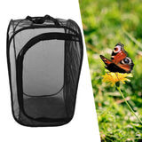 Maxbell Outdoor Mesh Cage 23.62inch Butterfly Habitat Cage for Outdoor Indoor Garden