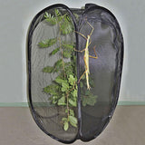 Maxbell Outdoor Mesh Cage 23.62inch Butterfly Habitat Cage for Outdoor Indoor Garden