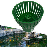 Maxbell Fish Pond Skimmer Basket Save Effort Easy Installation Debris Leaf Collector 100mm
