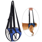 Maxbell Dog Carry Walking Auxiliary Belt Dog Walking Auxiliary Belt for Medium Large Dogs for Senior Dogs Elderly Dogs L blue