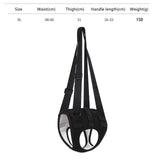 Maxbell Dog Carry Walking Auxiliary Belt Dog Walking Auxiliary Belt for Medium Large Dogs for Senior Dogs Elderly Dogs XL black