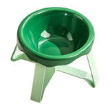 Maxbell Cat Bowl Non Slip Anti Vomiting Ceramic Cat Bowl for Kitty Indoor Cats Puppy Short version Green