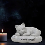 Maxbell Pet Garden Stone Memorial Stone Sympathy Gifts Headstone for Yard Lawn Porch dog