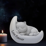 Maxbell Pet Garden Stone Memorial Stone Sympathy Gifts Headstone for Yard Lawn Porch cat